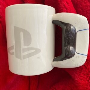 Sony White Controller Cup